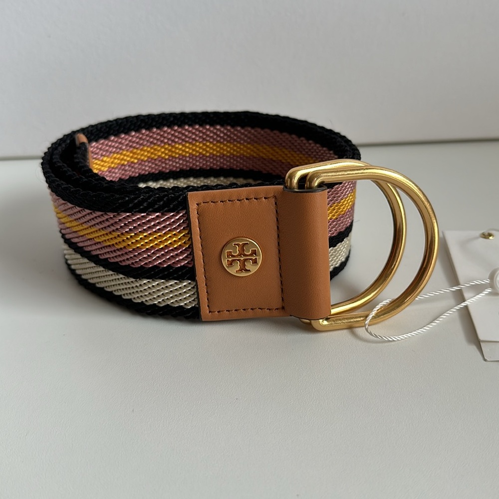 Tory Burch Web Belt Size S NWT - Picture 4 of 5